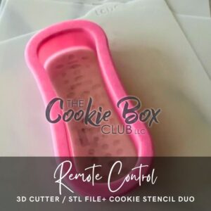Remote Control Duo (Digital Stencil + STL)