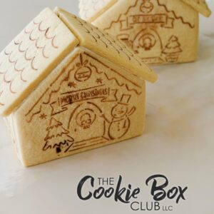 3D Christmas Cookie House (STL & Stencils)